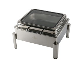 LALU Hidraulic Chafing Dish 6.0L Silver VCF014-S